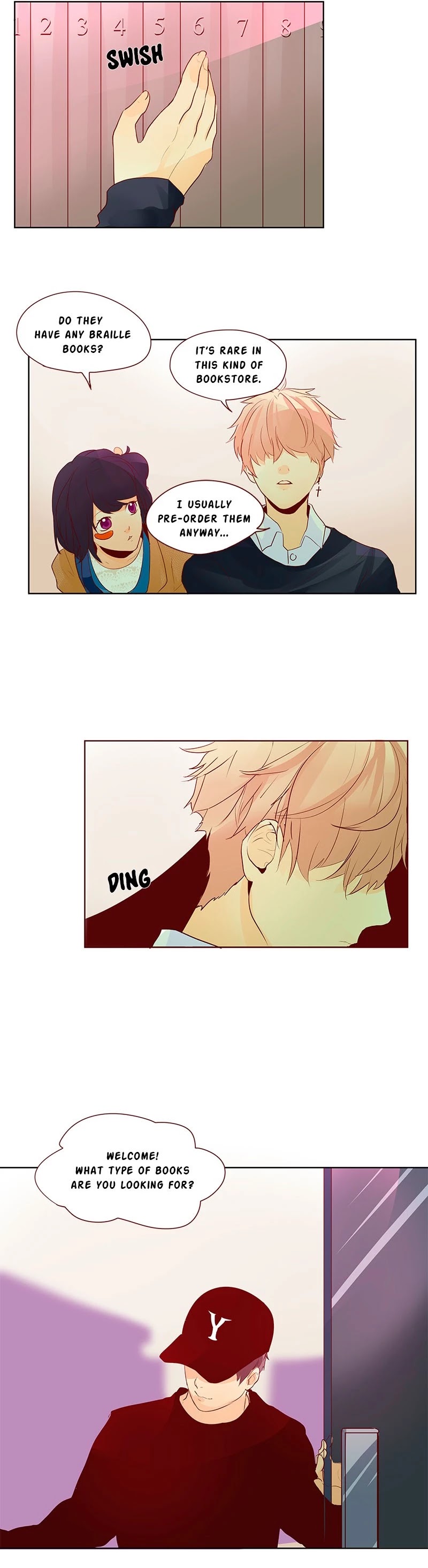 Flawless Chapter 24 page 12 - Chapter 24: Ep. 24 - There Is A Blind Person!