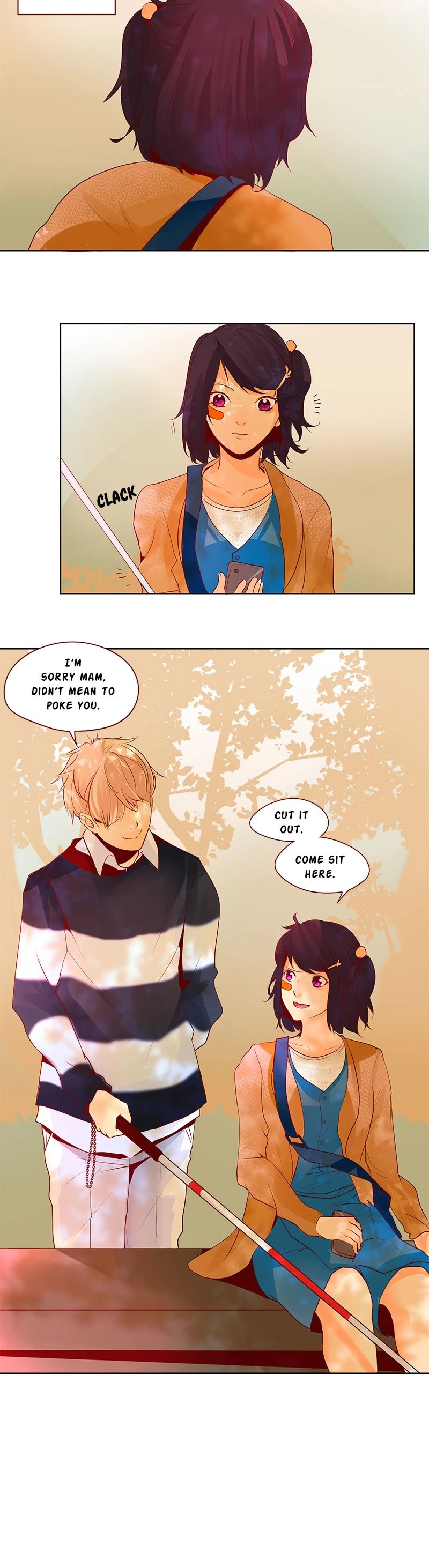 Flawless Chapter 24 page 8 - Chapter 24: Ep. 24 - There Is A Blind Person!