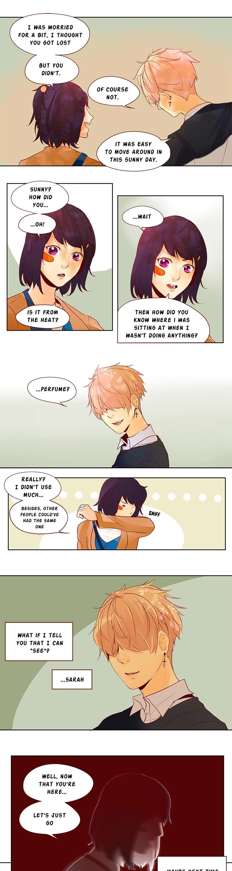 Flawless Chapter 24 page 9 - Chapter 24: Ep. 24 - There Is A Blind Person!