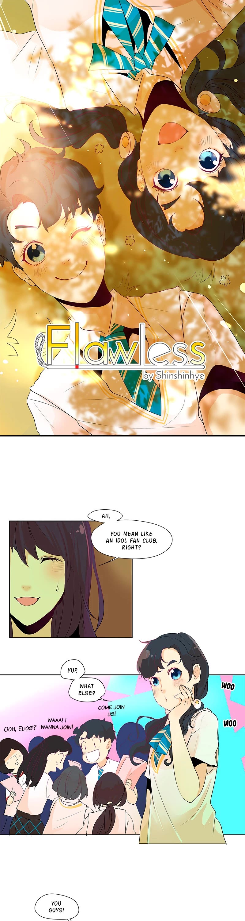 Flawless Chapter 53 page 1 - Chapter 53: (S2) Ep. 3 - Those Fans