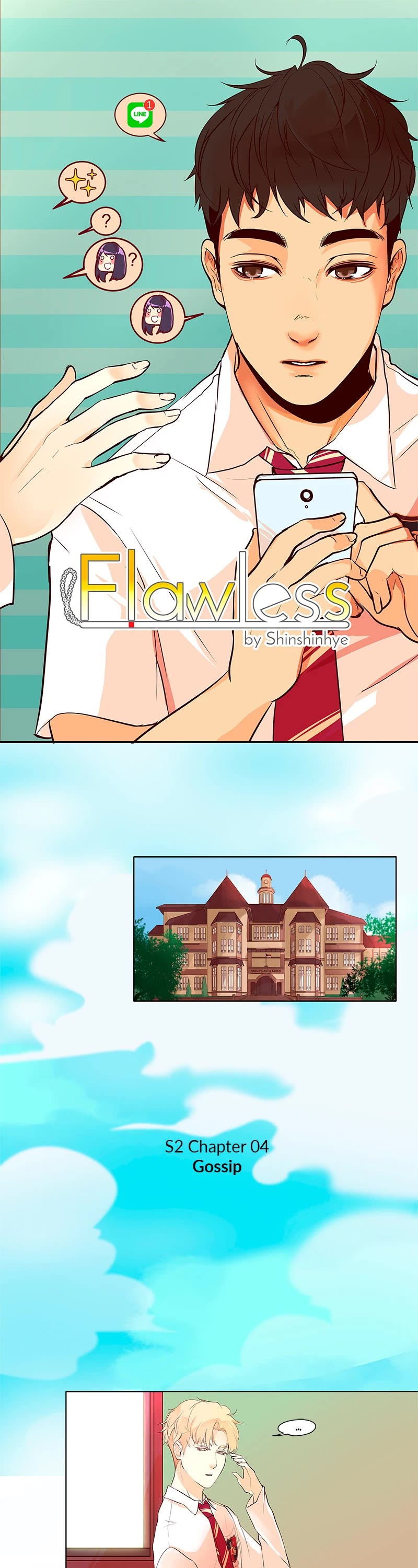 Flawless Chapter 54 page 1 - Chapter 54: (S2) Ep. 4 - Gossip