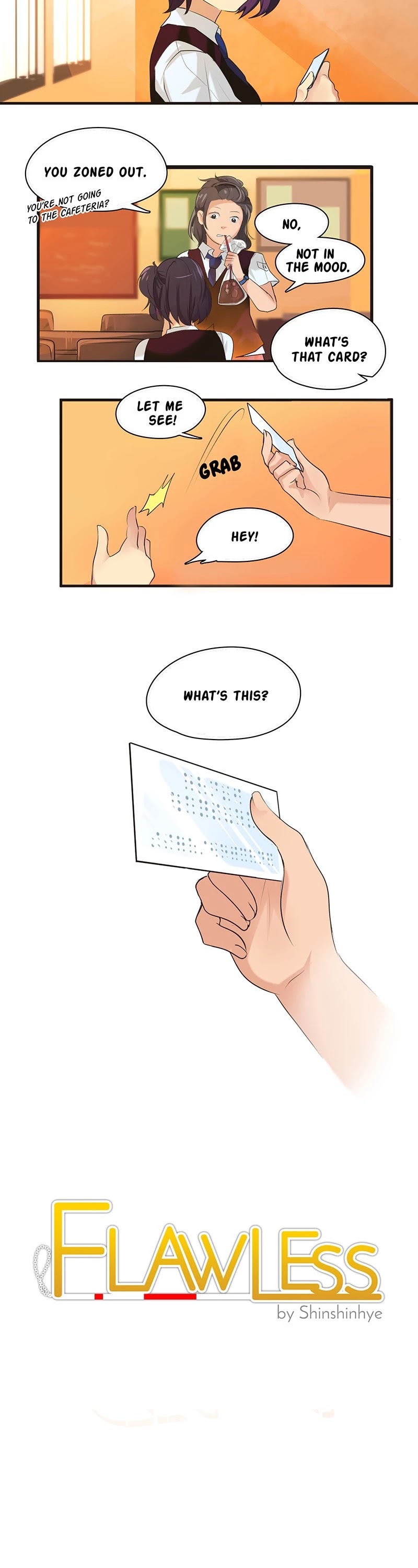 Flawless Chapter 6 page 2 - Chapter 6: Ep. 6 - Name?