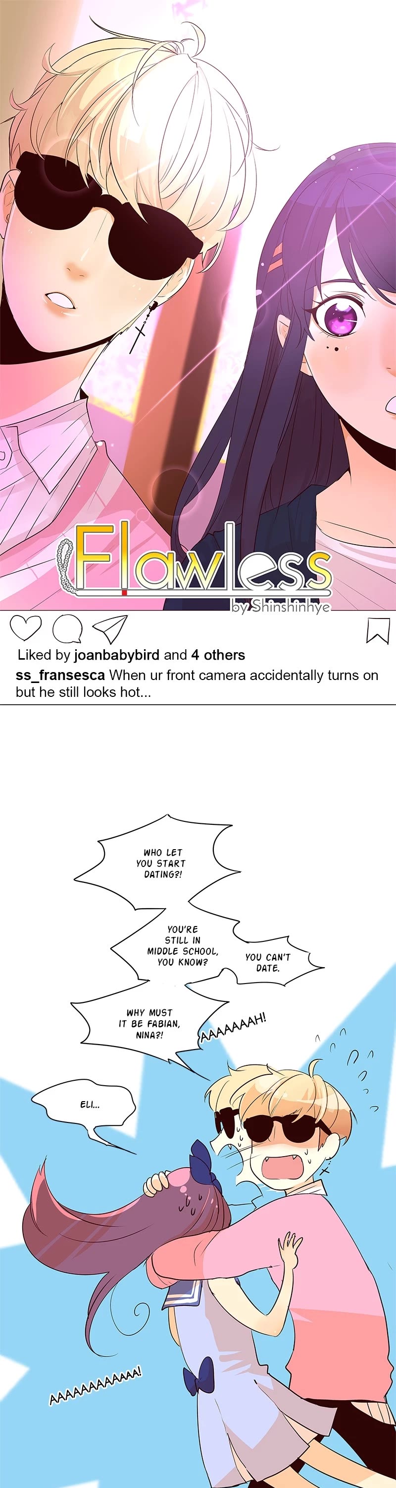 Flawless Chapter 65 page 1 - Chapter 65: (S2) Ep. 15 - I Can't Accept It