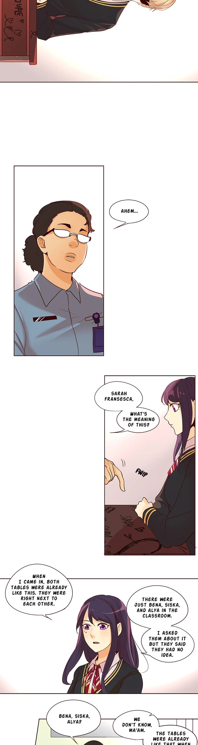 Flawless Chapter 66 page 18 - Chapter 66: (S2) Ep. 16 - Drawings on the Table (1)