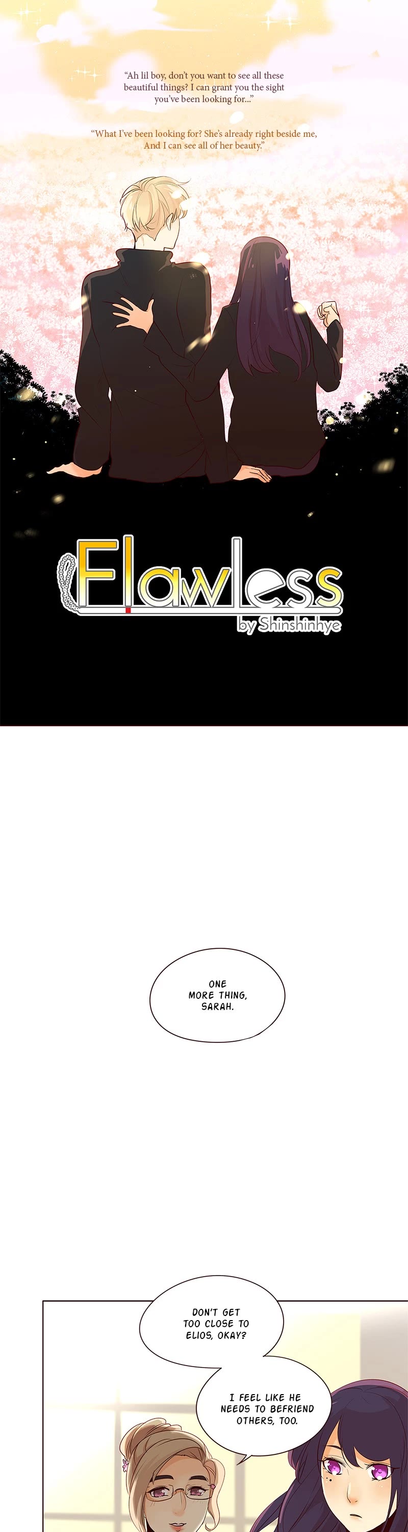 Flawless Chapter 68 page 1 - Chapter 68: (S2) Ep. 18 - Drawings on the Table (3)