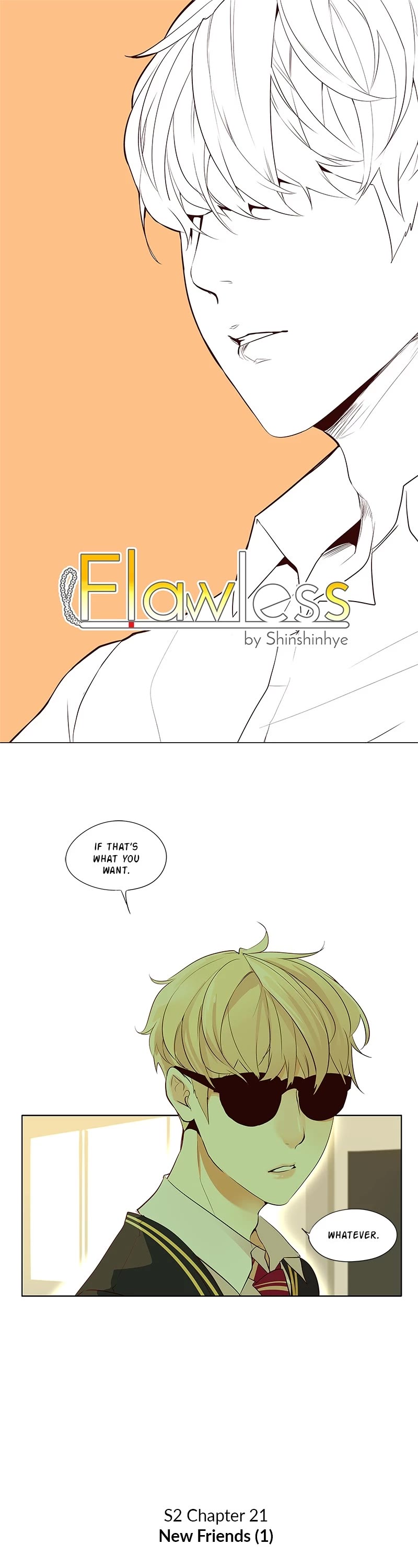 Flawless Chapter 71 page 1 - Chapter 71: (S2) Ep. 21 - New Friends (1)