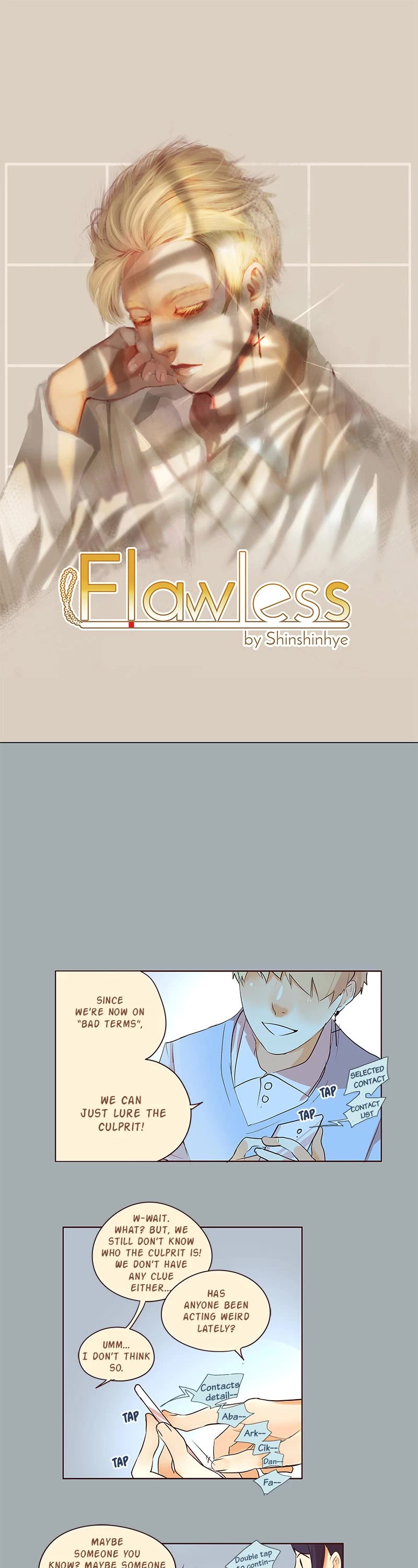 Flawless Chapter 79 page 1 - Chapter 79: (S2) Ep. 29 - Behind The Scenes (4)