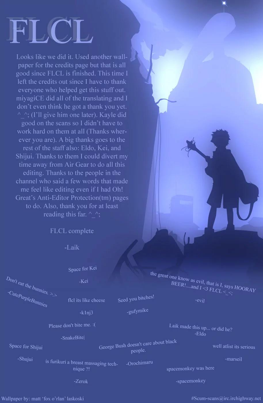 FLCL Chapter 15 page 56 - Chapter 15: [End]