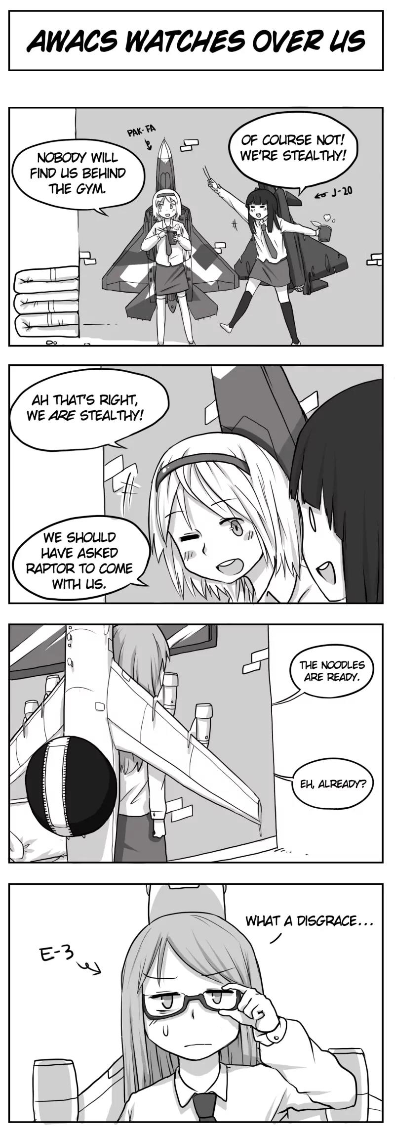 Flight Highschool Chapter 0 page 17 - Chapter 0: 4koma Collection