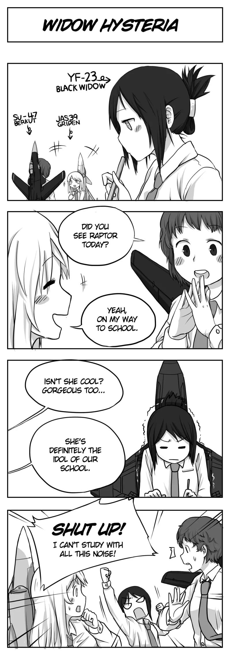 Flight Highschool Chapter 0 page 22 - Chapter 0: 4koma Collection