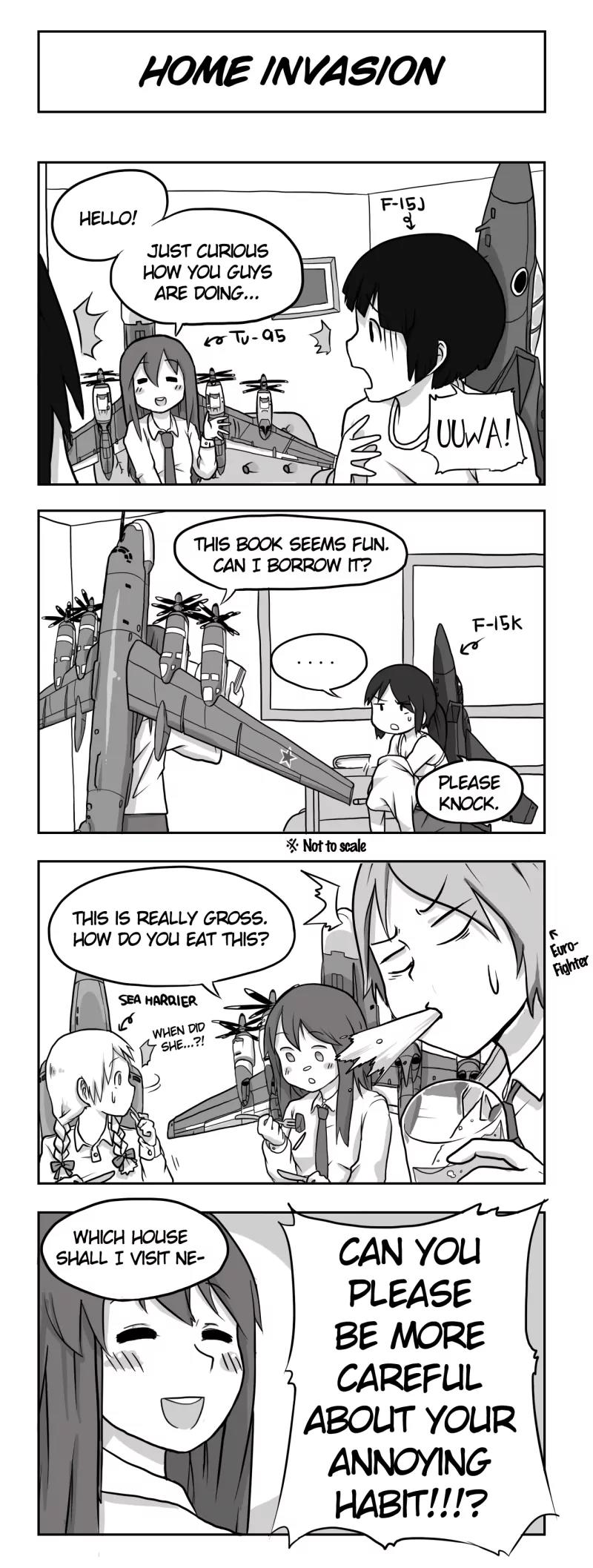 Flight Highschool Chapter 0 page 7 - Chapter 0: 4koma Collection