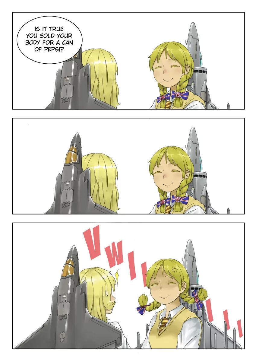 Flight Highschool Chapter 1 page 2 - Chapter 1: F-35's Question
