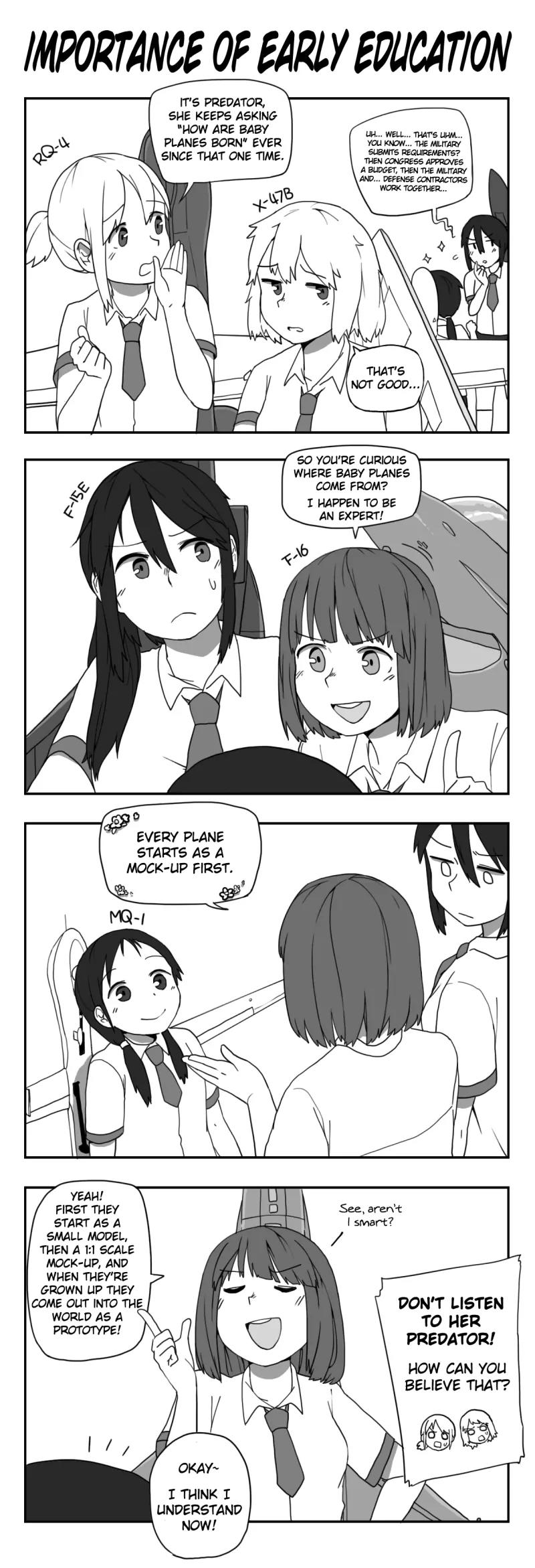 Flight Highschool Chapter 16 page 4 - Chapter 16: 4koma Collection