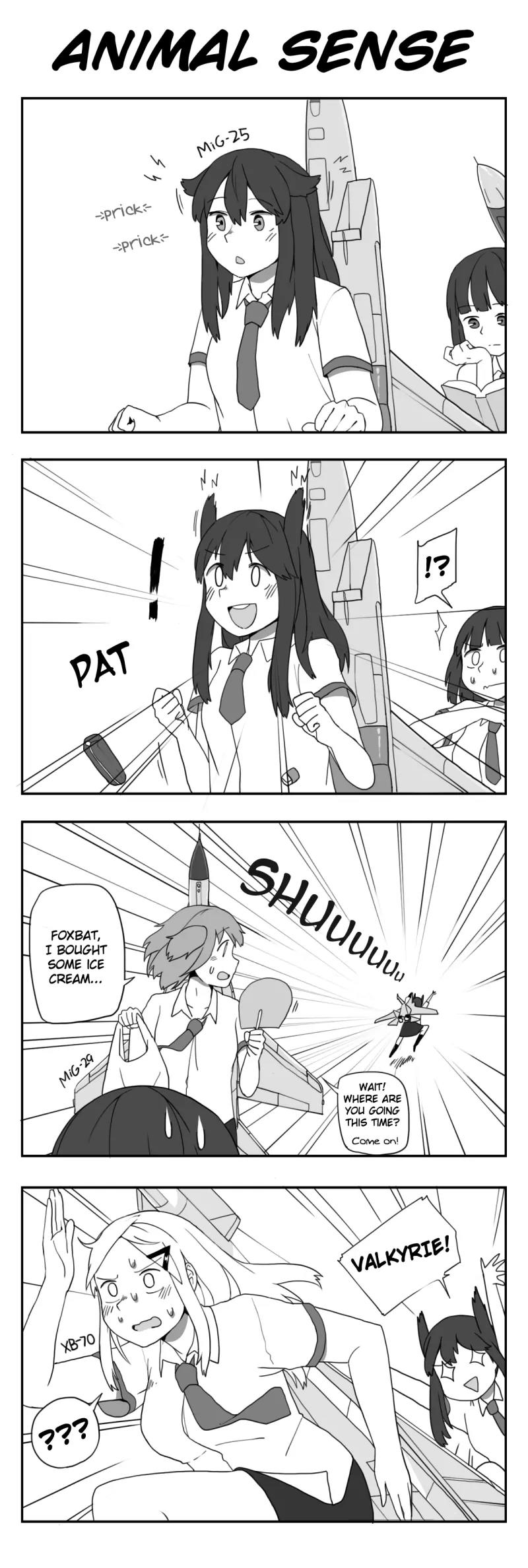 Flight Highschool Chapter 17 page 1 - Chapter 17: 4koma Collection