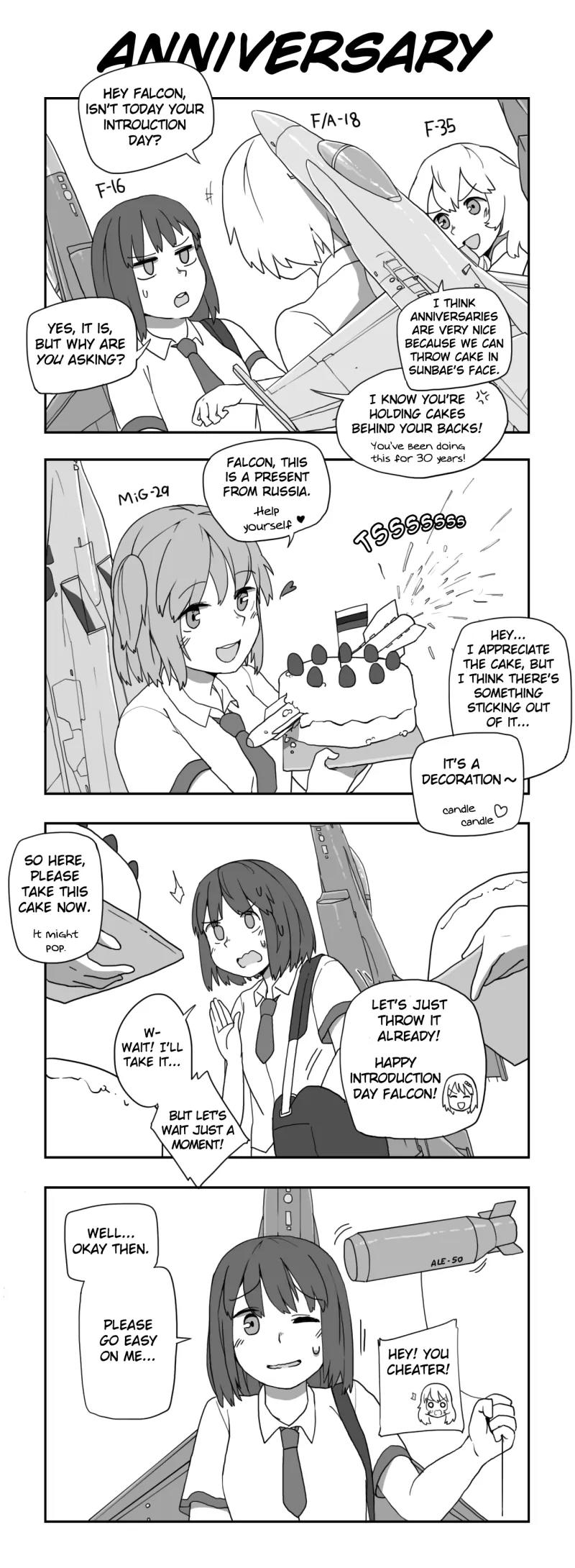 Flight Highschool Chapter 17 page 4 - Chapter 17: 4koma Collection