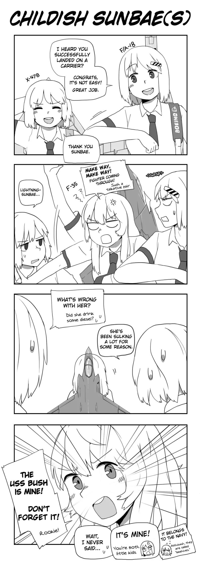 Flight Highschool Chapter 20 page 3 - Chapter 20: 4koma Collection