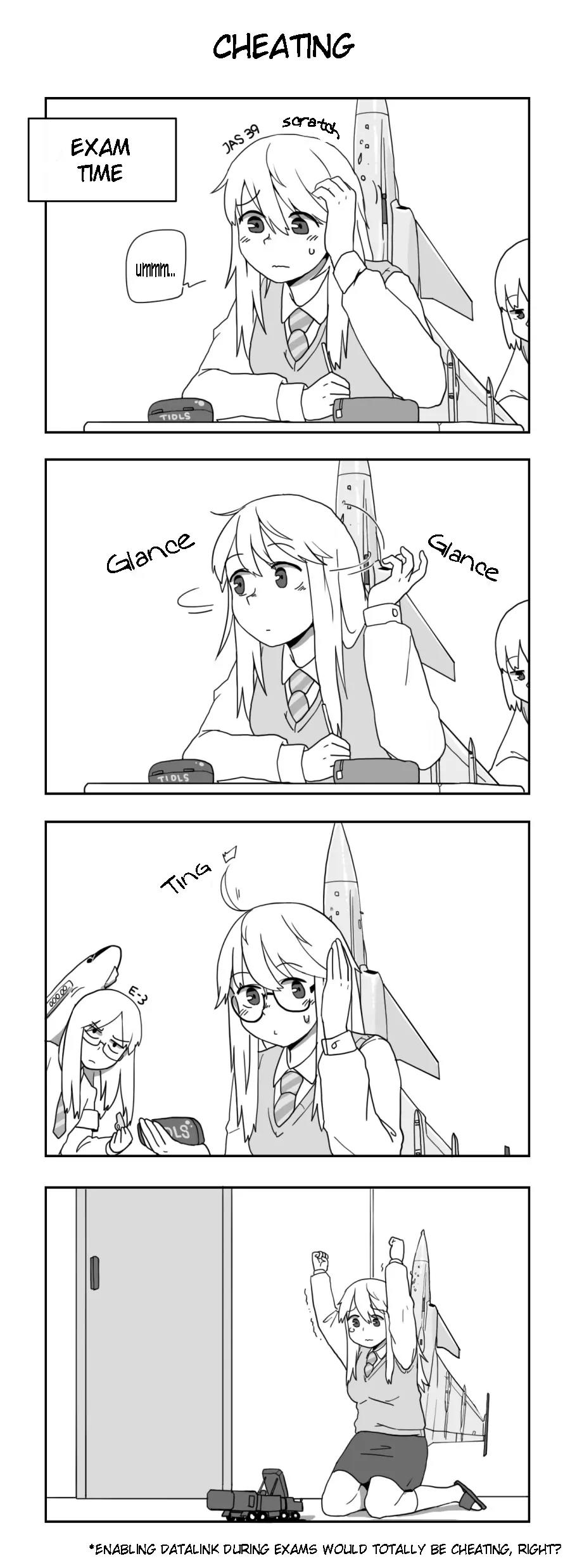 Flight Highschool Chapter 24 page 1 - Chapter 24 & 24.5: 4koma Collection