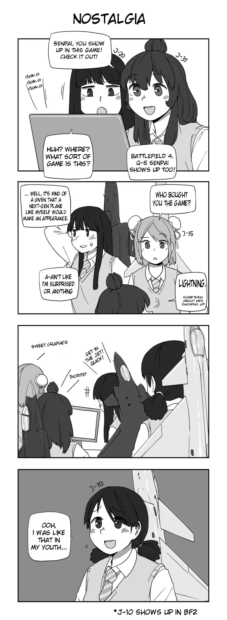 Flight Highschool Chapter 24 page 2 - Chapter 24 & 24.5: 4koma Collection