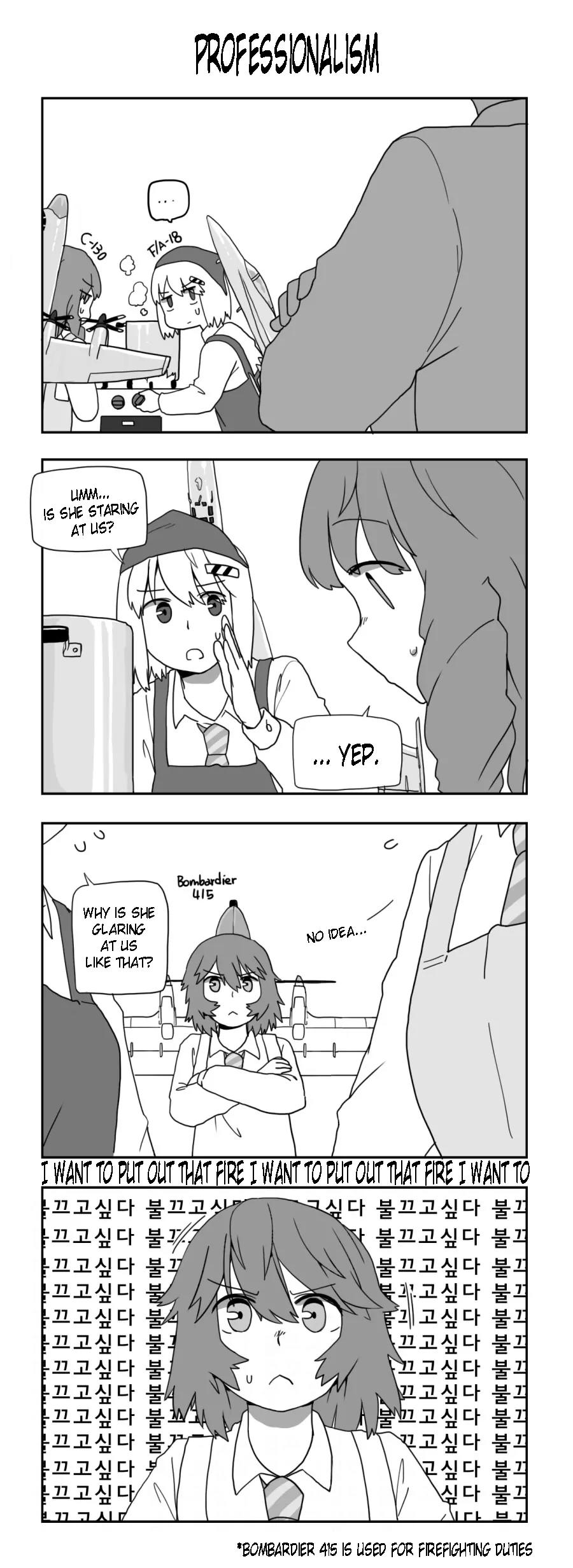 Flight Highschool Chapter 24 page 4 - Chapter 24 & 24.5: 4koma Collection