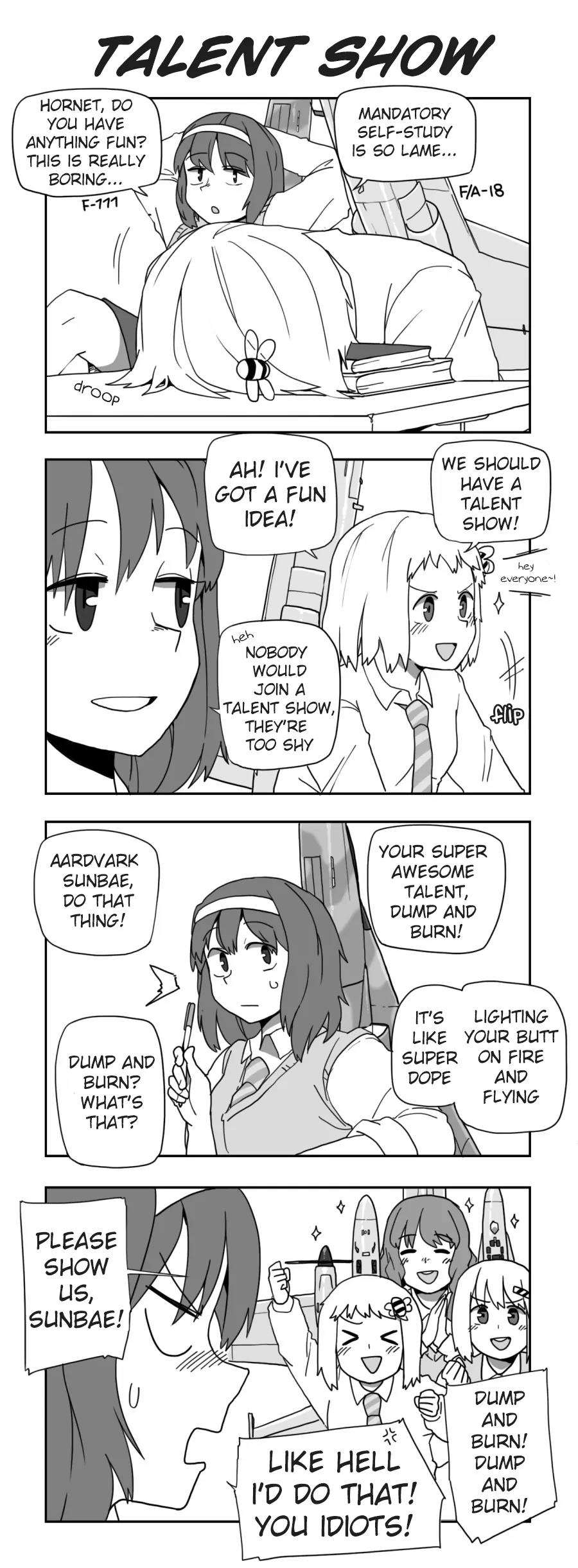 Flight Highschool Chapter 30 page 1 - Chapter 30: 4koma Collection