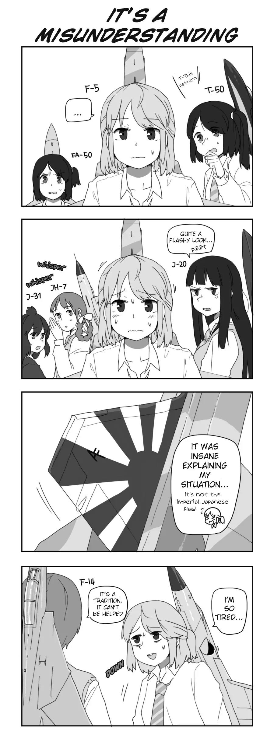 Flight Highschool Chapter 33 page 1 - Chapter 33: 4koma Collection