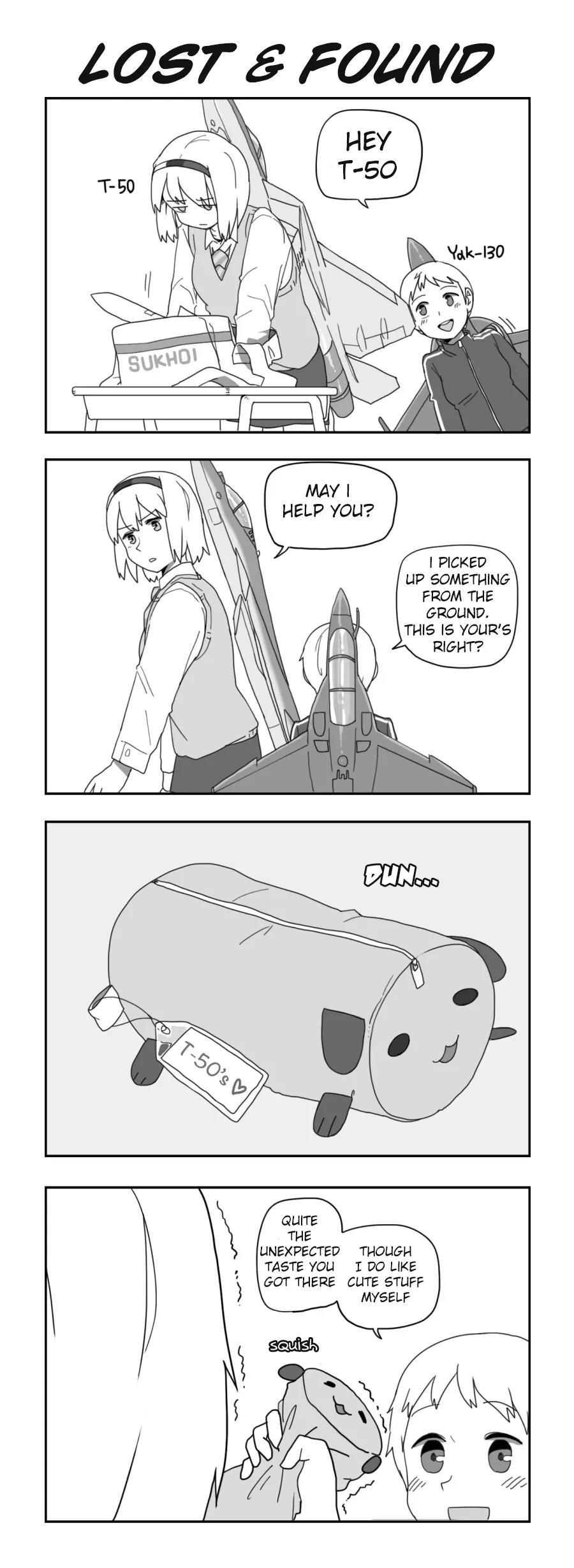 Flight Highschool Chapter 33 page 3 - Chapter 33: 4koma Collection