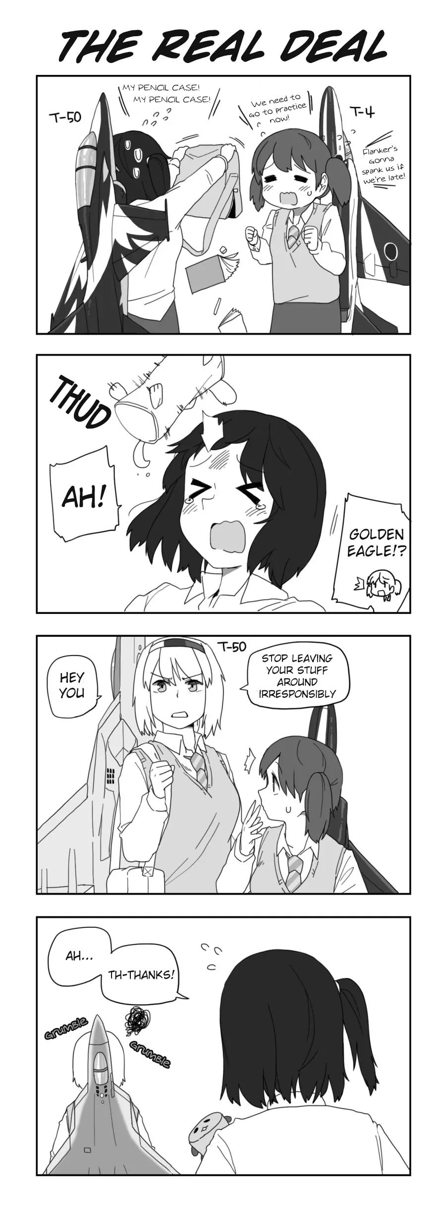 Flight Highschool Chapter 33 page 4 - Chapter 33: 4koma Collection