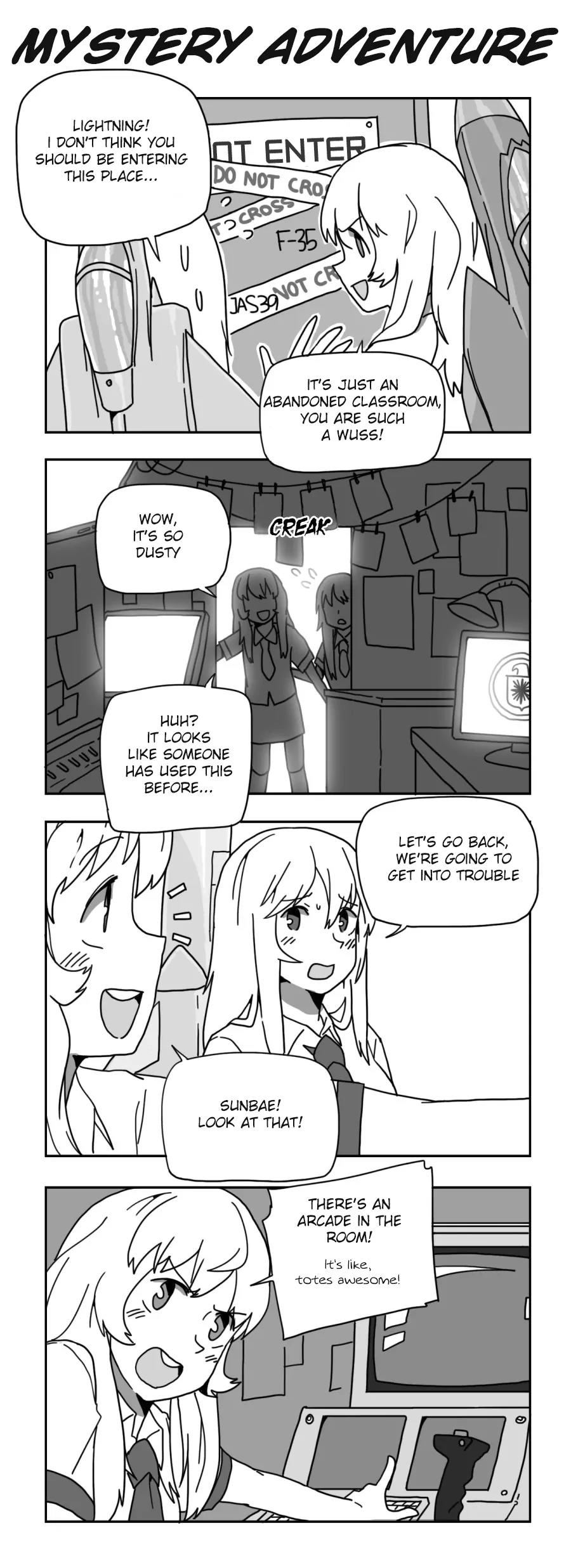 Flight Highschool Chapter 38 page 1 - Chapter 38: 4koma Collection