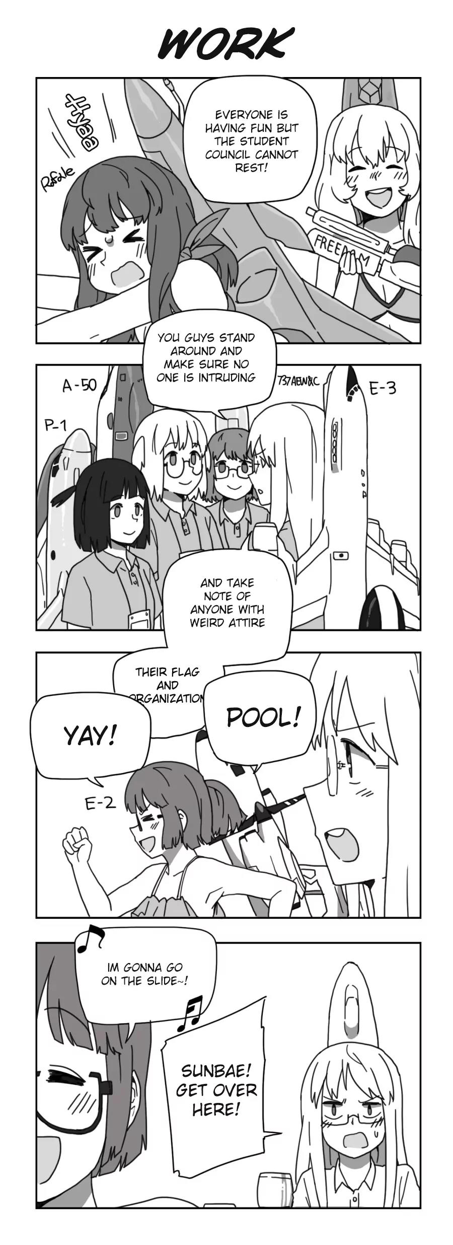 Flight Highschool Chapter 39 page 1 - Chapter 39: 4koma Collection