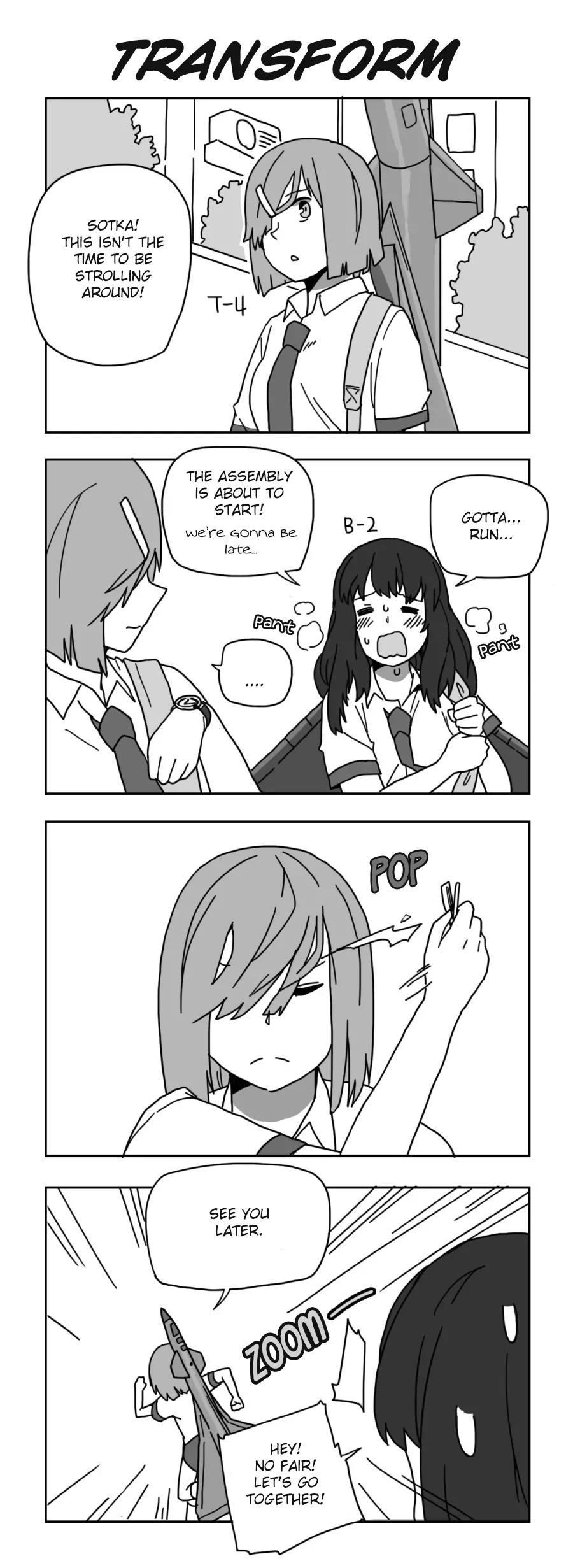 Flight Highschool Chapter 42 page 3 - Chapter 42: 4koma Collection