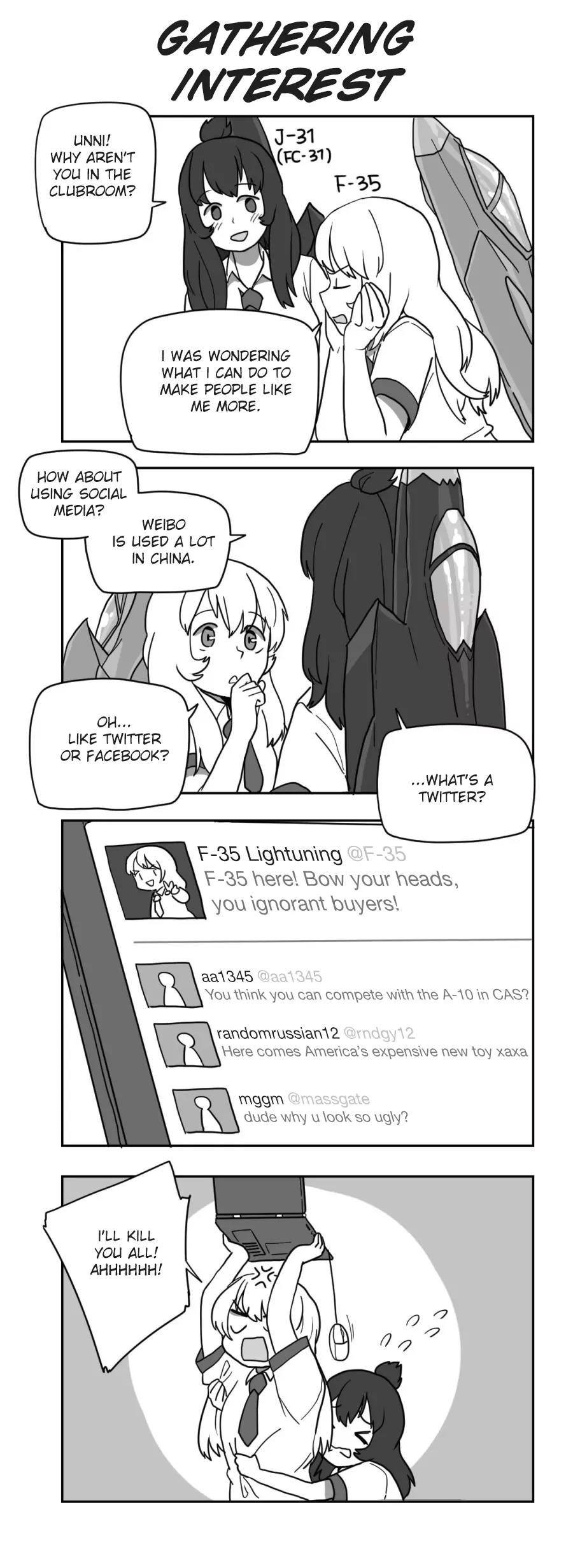Flight Highschool Chapter 51 page 1 - Chapter 51: 4koma Collection