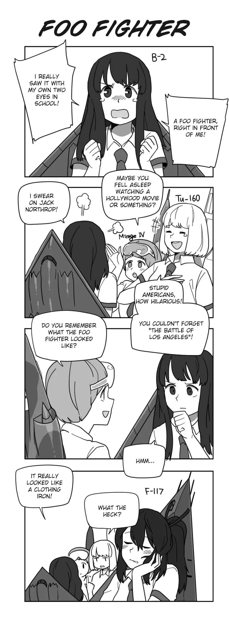 Flight Highschool Chapter 52 page 3 - Chapter 52: 4koma Collection