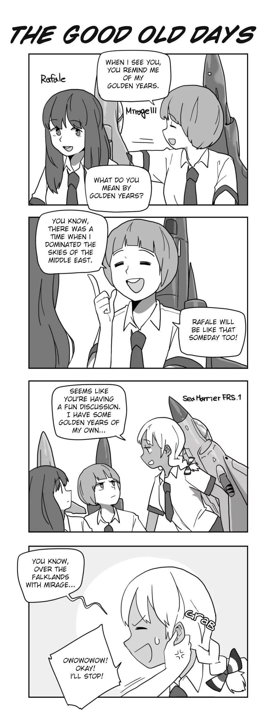 Flight Highschool Chapter 53 page 3 - Chapter 53: 4koma Collection