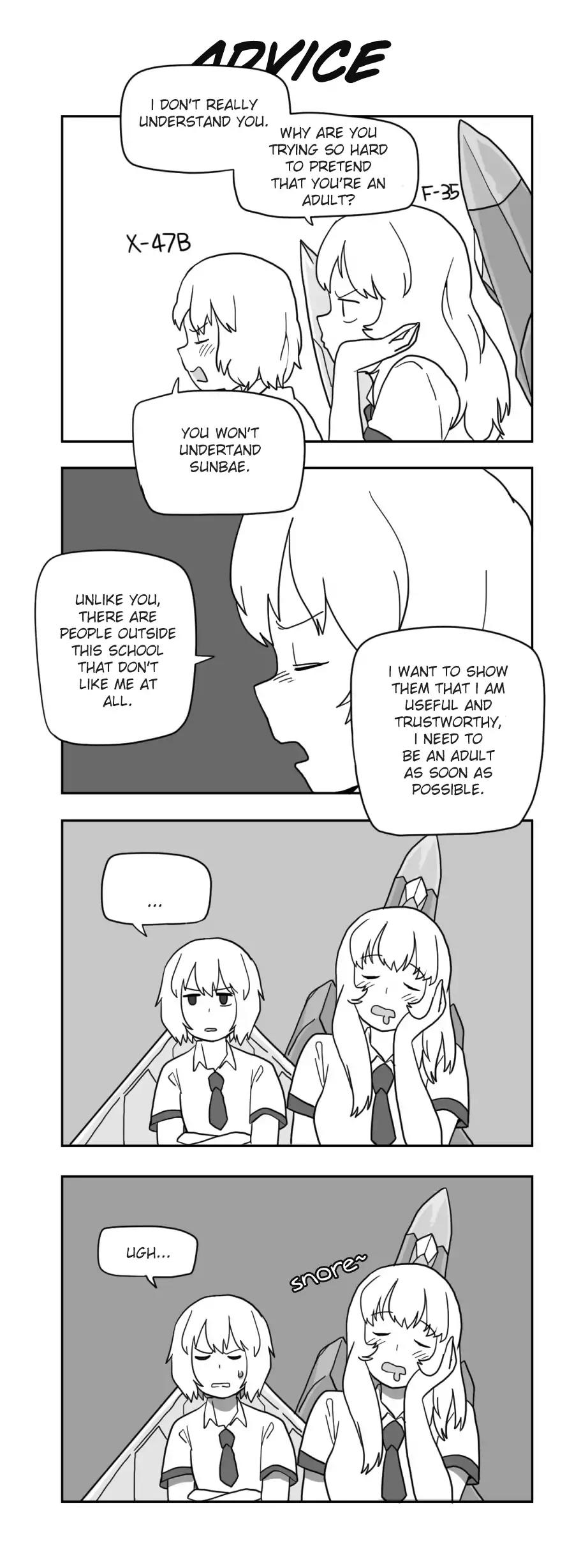 Flight Highschool Chapter 55 page 3 - Chapter 55: 4koma Collection