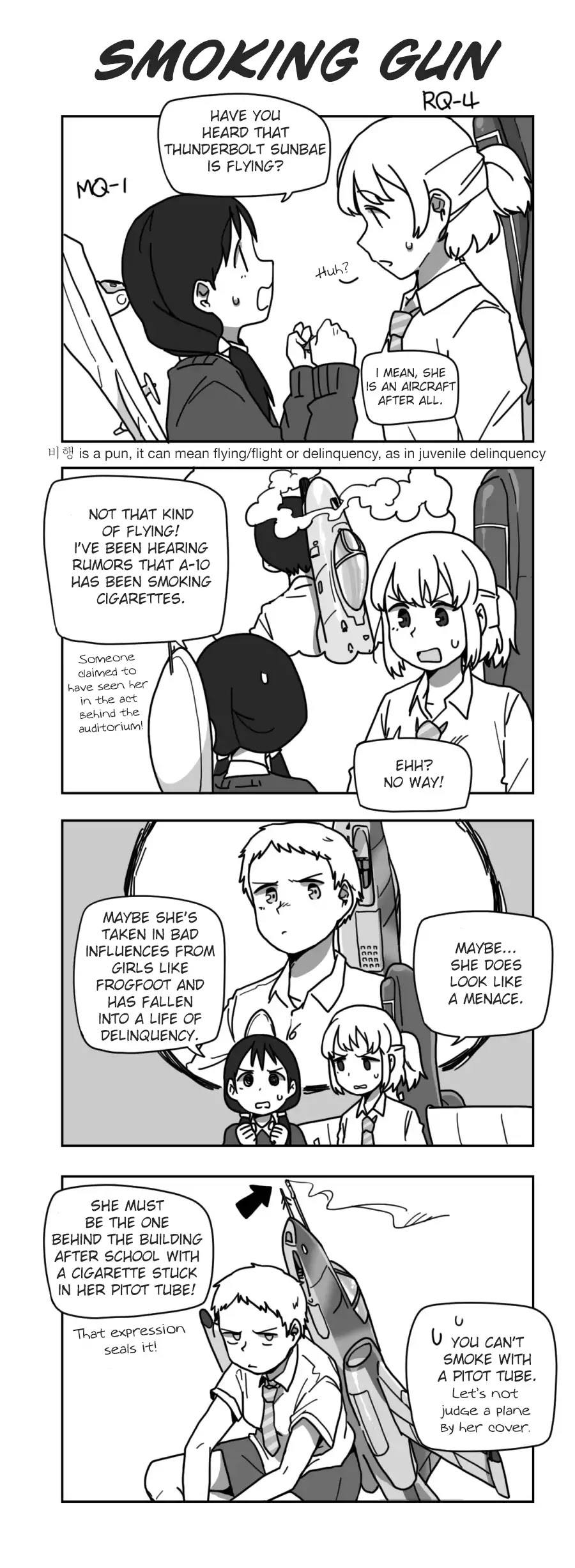 Flight Highschool Chapter 58 page 1 - Chapter 58
