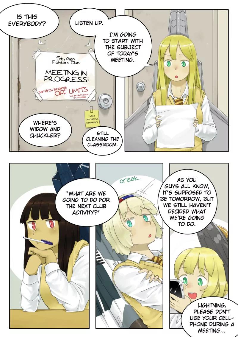 Flight Highschool Chapter 7 page 1 - Chapter 7: 5th Gen Club