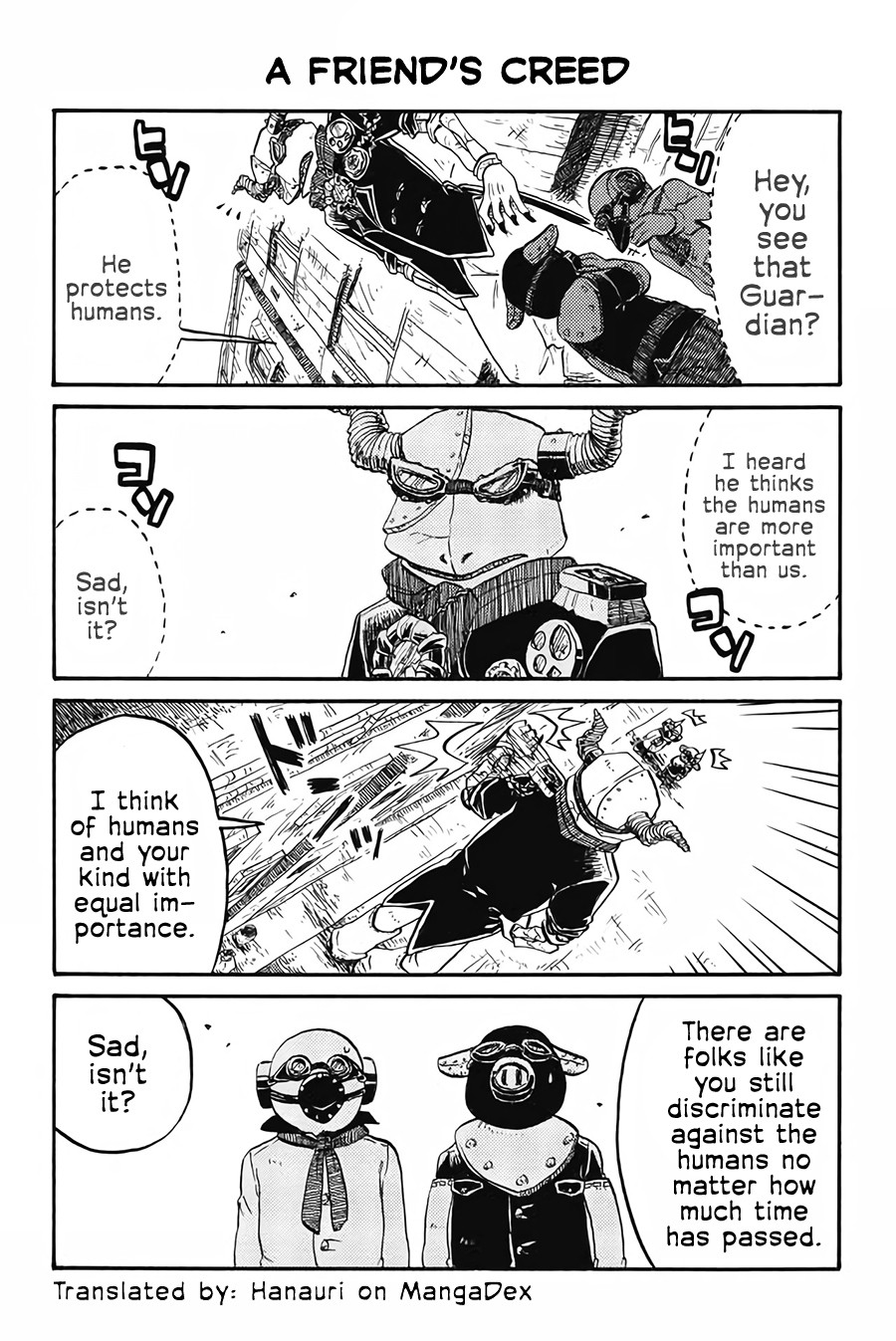 Flower Girl in Dystopia Chapter 44 page 1 - Chapter 44: A Friend's Creed