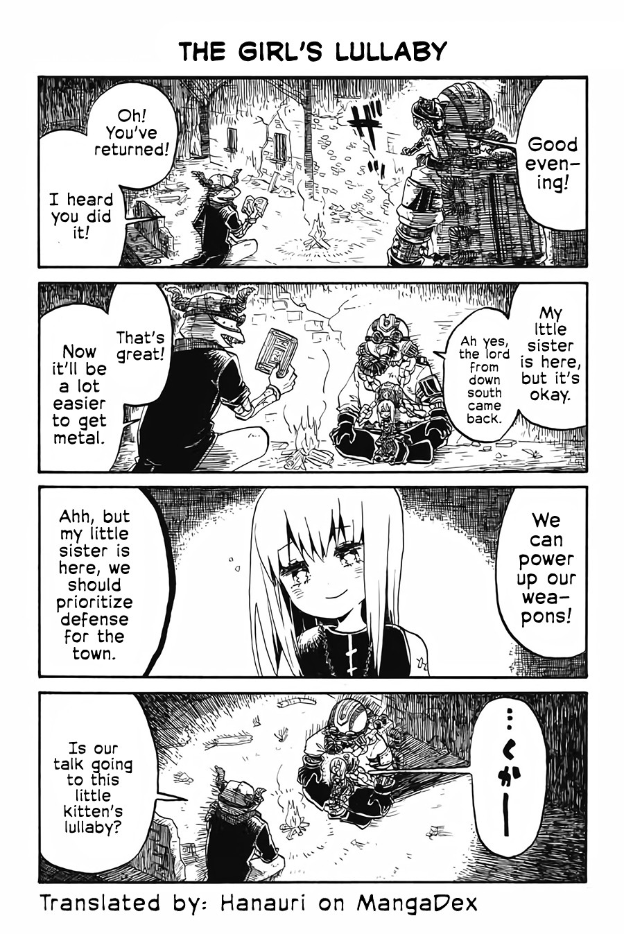 Flower Girl in Dystopia Chapter 45 page 1 - Chapter 45: The Girl's Lullaby