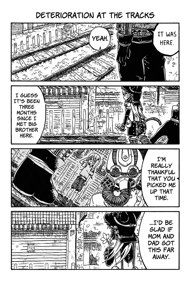 Flower Girl in Dystopia Chapter 46 page 1 - Chapter 46: Deterioration at the Tracks