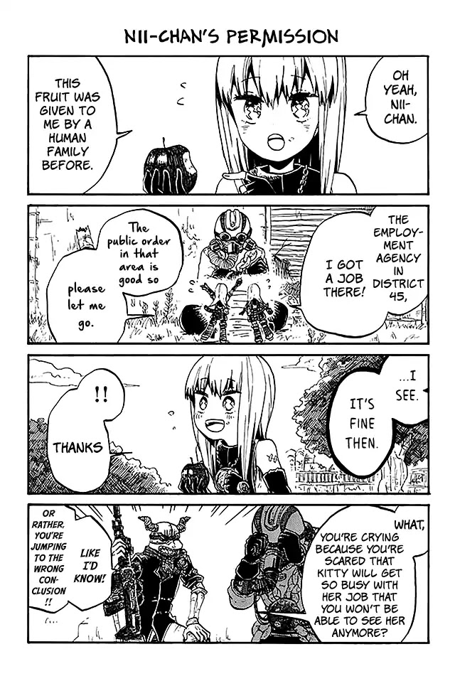 Flower Girl in Dystopia Chapter 49 page 1 - Chapter 49: Nii-chan's Permission
