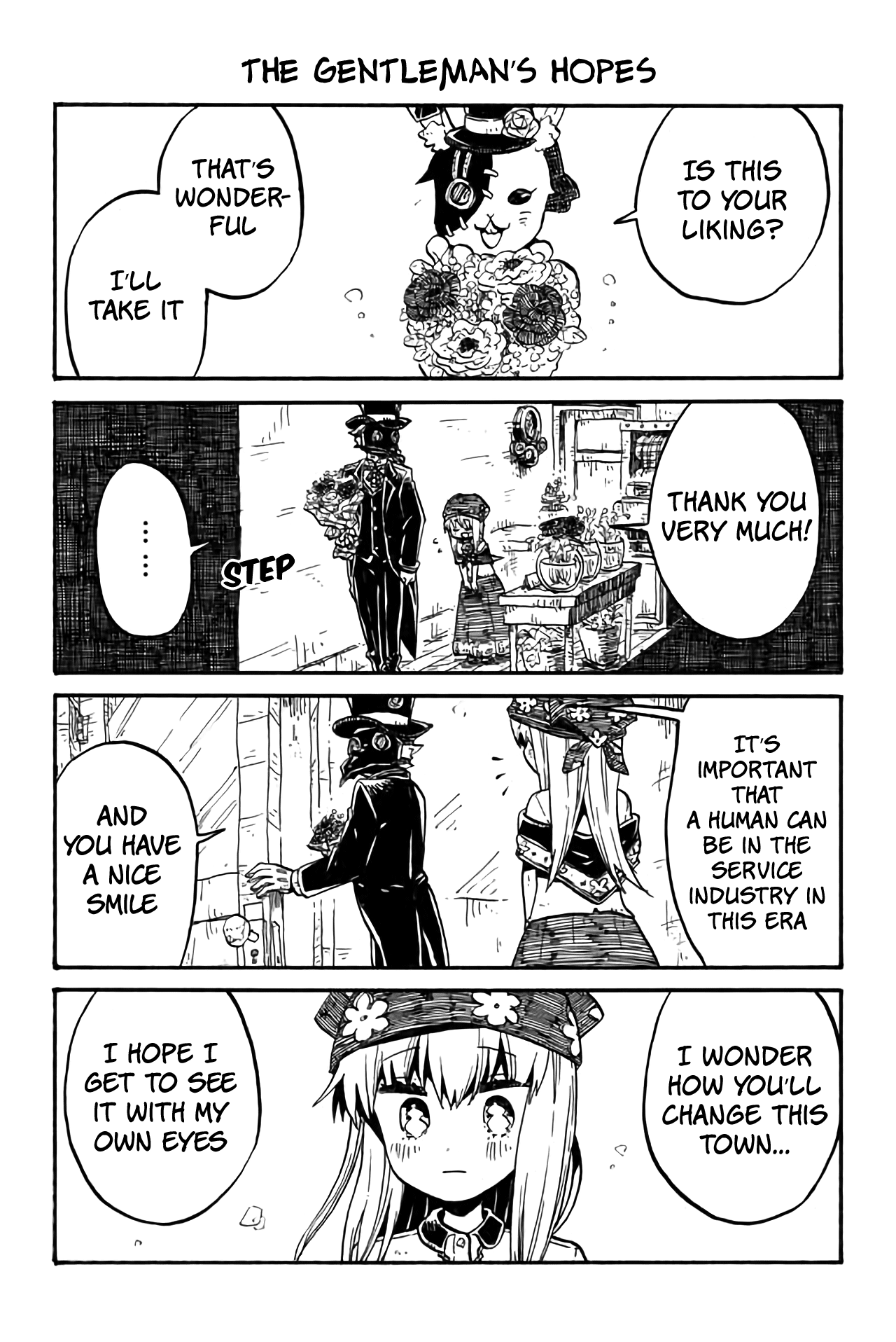 Flower Girl in Dystopia Chapter 66 page 1 - Chapter 66: The Gentleman's Hopes