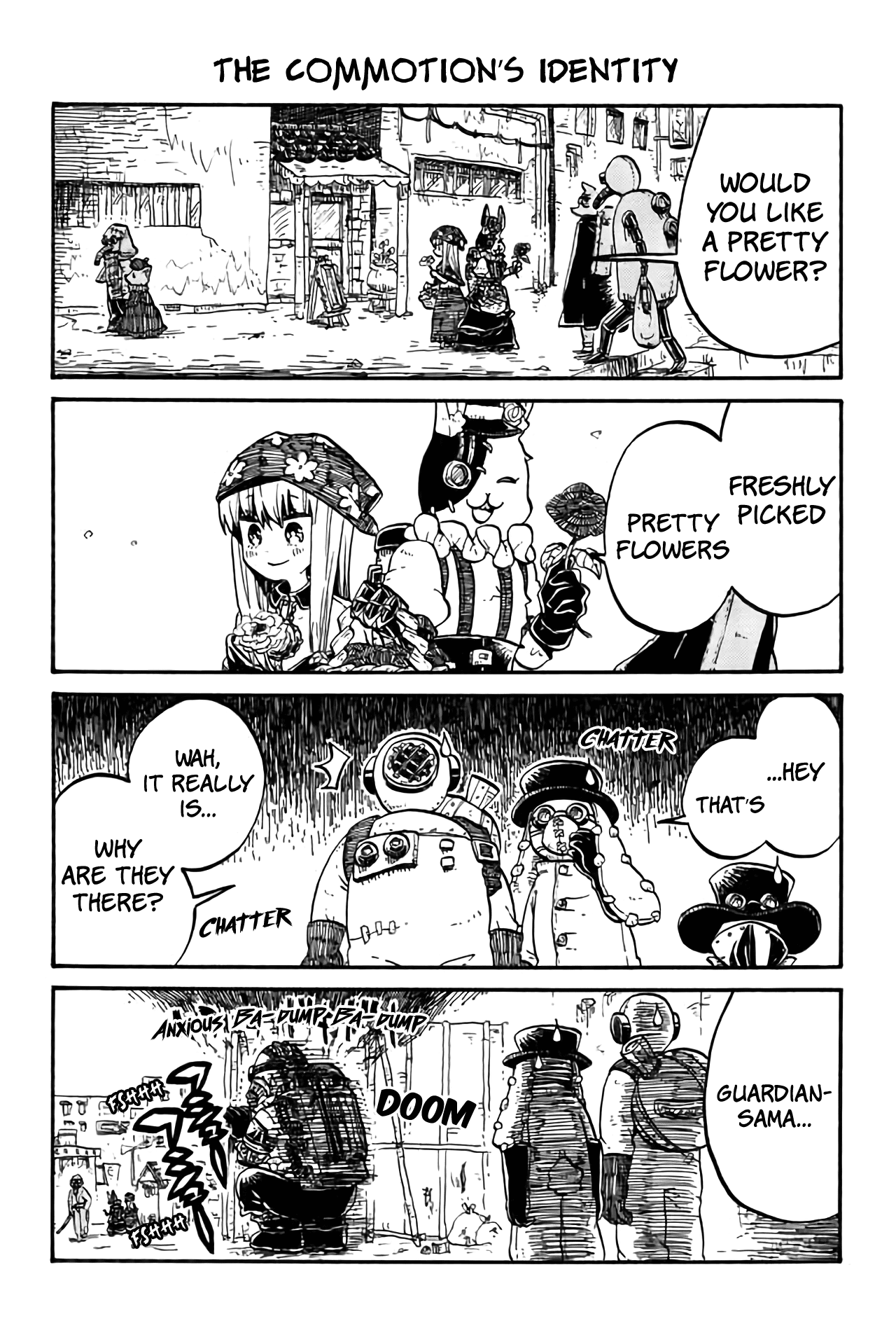 Flower Girl in Dystopia Chapter 67 page 1 - Chapter 67: The Commotion's Identity