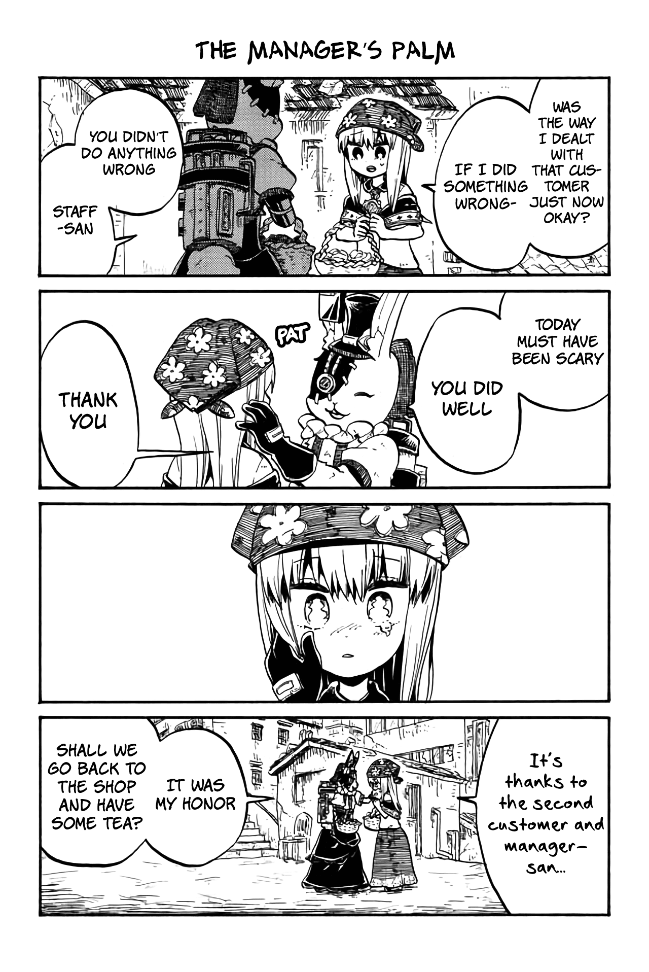 Flower Girl in Dystopia Chapter 71 page 1 - Chapter 71: The Manager's Palm