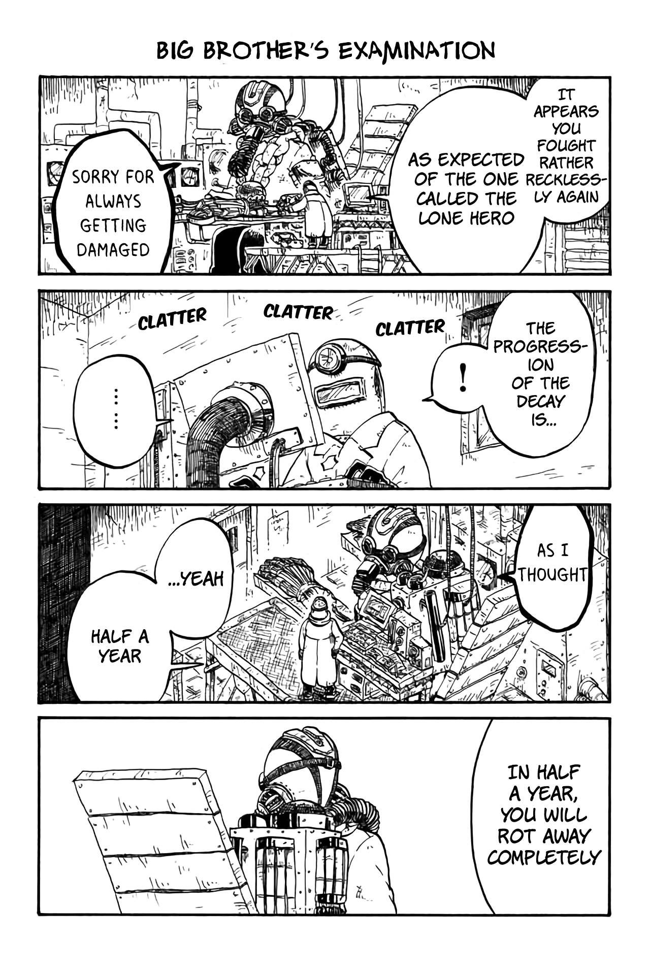 Flower Girl in Dystopia Chapter 73 page 1 - Chapter 73: Big Brother's Business