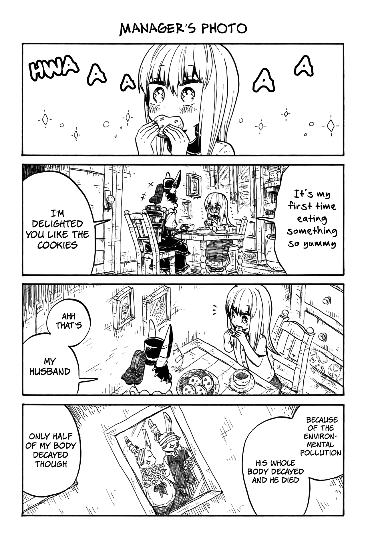 Flower Girl in Dystopia Chapter 74 page 1 - Chapter 74: Manager's Photo