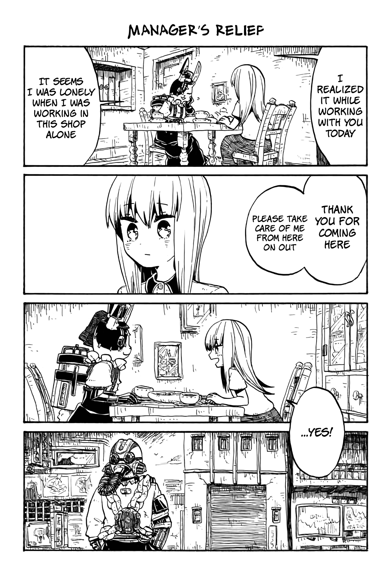 Flower Girl in Dystopia Chapter 75 page 1 - Chapter 75: Manager's Relief