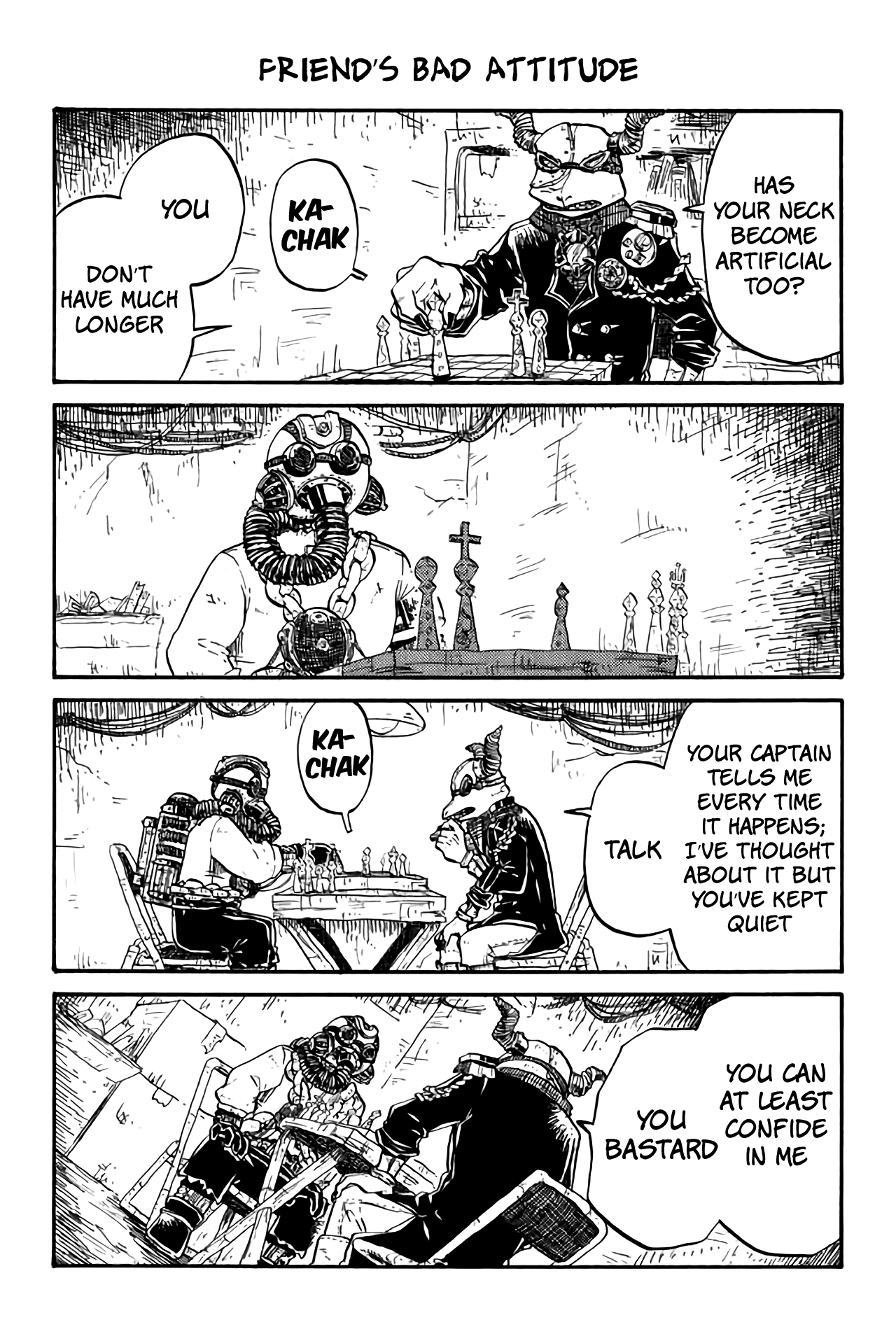 Flower Girl in Dystopia Chapter 76 page 1 - Chapter 76: Friend's Bad Attitude