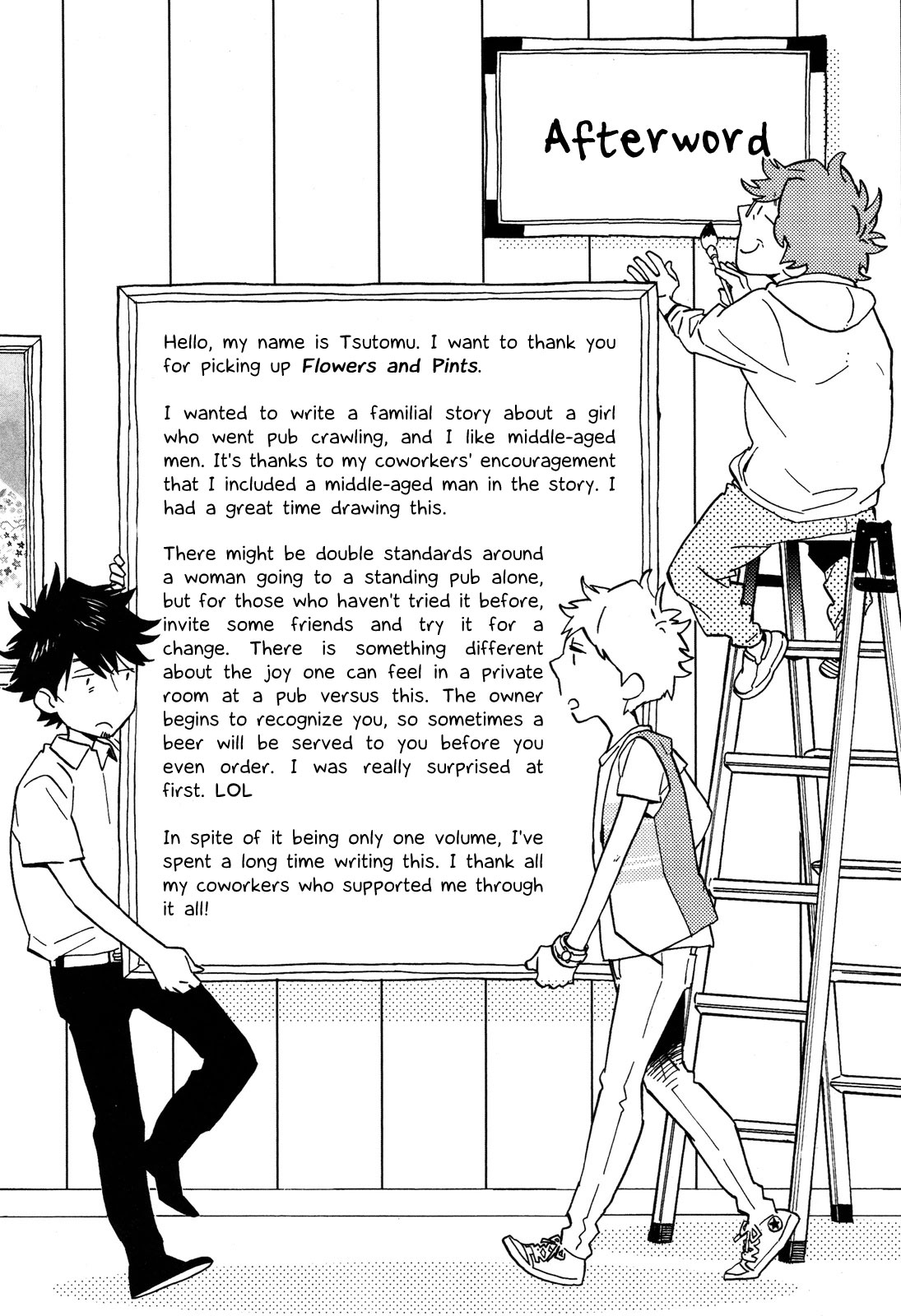 Flowers and Pints Chapter 7 page 35 - Chapter 7 [END]