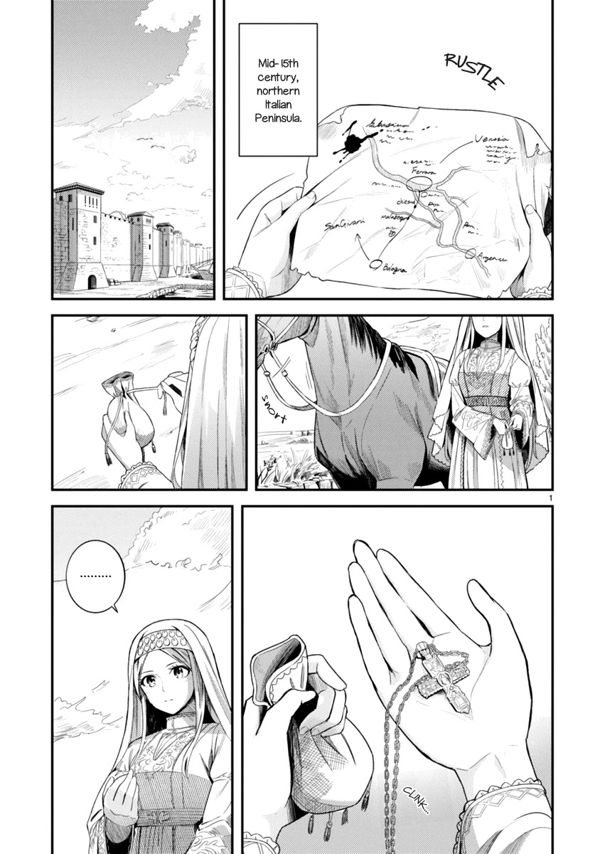 Flowers Crossing the Aegean Sea Chapter 1 page 5 - Chapter 1: Ferrara