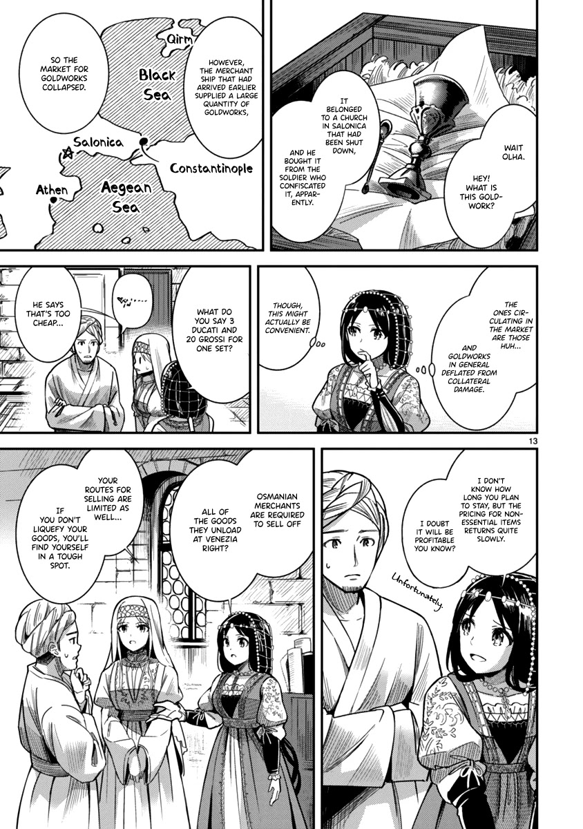 Flowers Crossing the Aegean Sea Chapter 3 page 13 - Chapter 3: Venezia